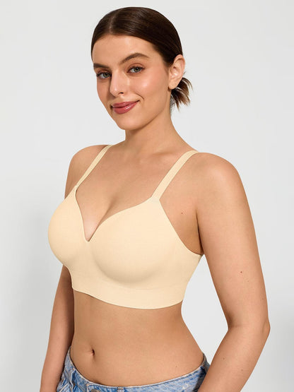 3-Pack ContourLift™ Seamless Wireless Shaping Push Up Bra Bundle