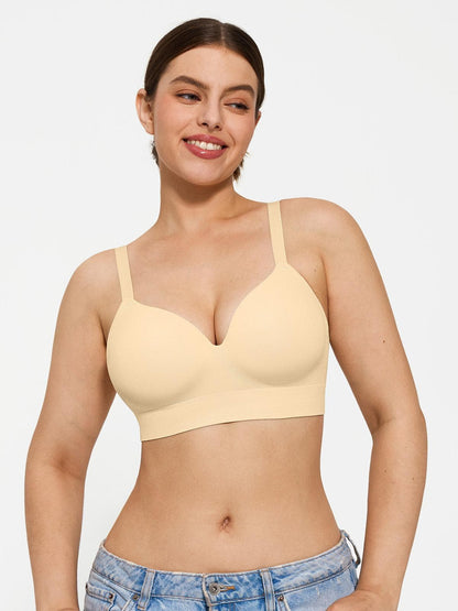 3-Pack ContourLift™ Seamless Wireless Shaping Push Up Bra Bundle