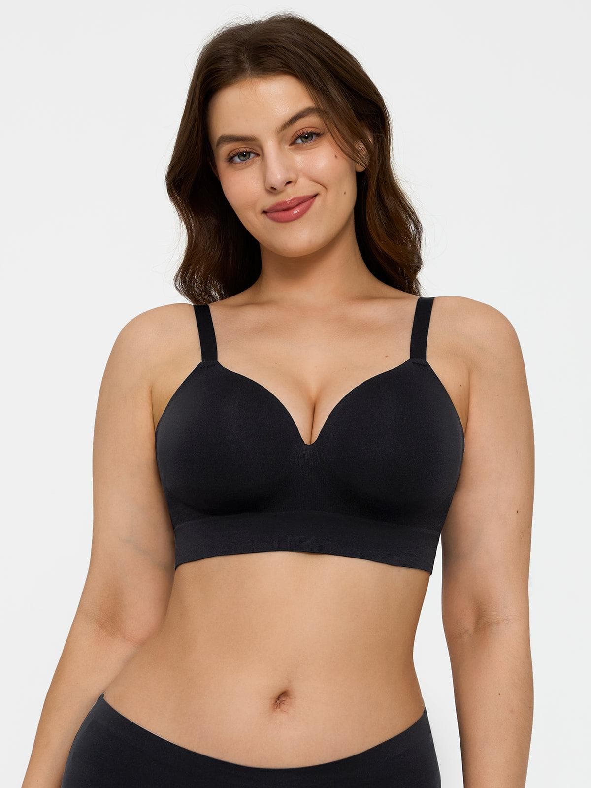 3-Pack ContourLift™ Seamless Wireless Shaping Push Up Bra Bundle