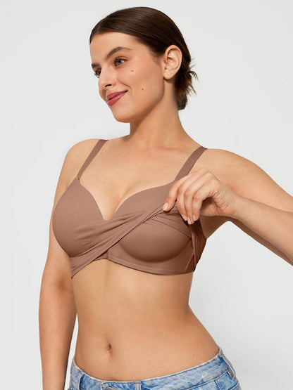 3-Pack ContourLift™ Seamless Wireless Shaping Push Up Bra Bundle