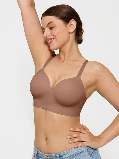 3-Pack ContourLift™ Seamless Wireless Shaping Push Up Bra Bundle