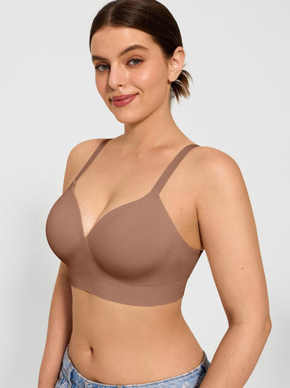 3-Pack ContourLift™ Seamless Wireless Shaping Push Up Bra Bundle