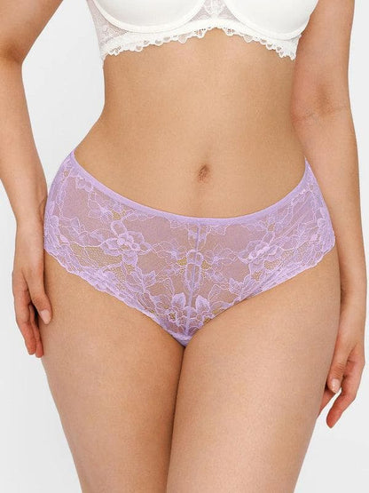 4-Pack Mid-Rise Lace Brief Bundle
