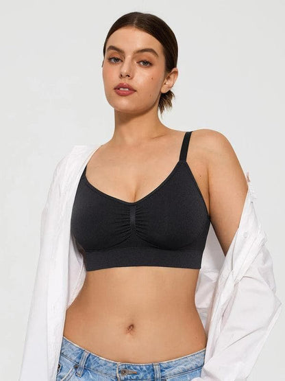 3-Pack Seamless Comfort Removable Pad Everyday Bra Bundle