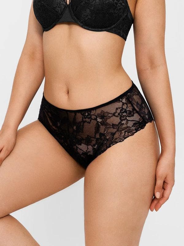 4-Pack Mid-Rise Lace Brief Bundle