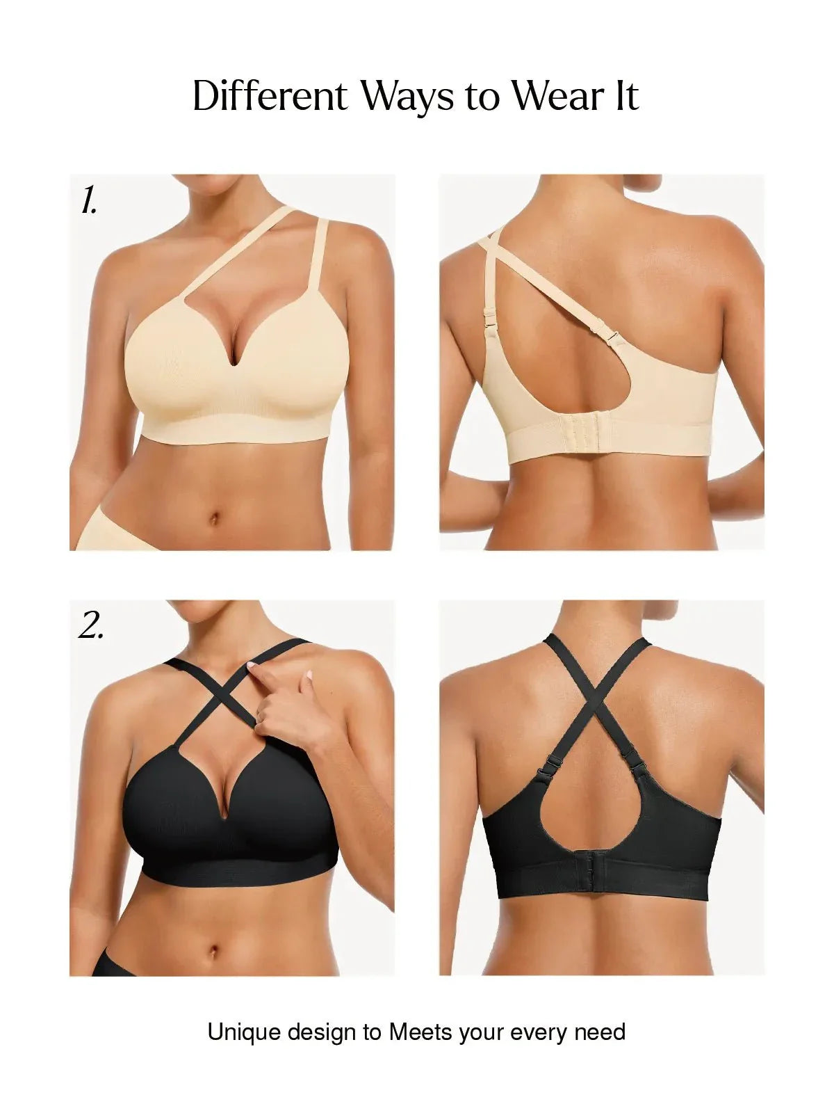 ContourLift™ Seamless Wireless Shaping Push Up Bra
