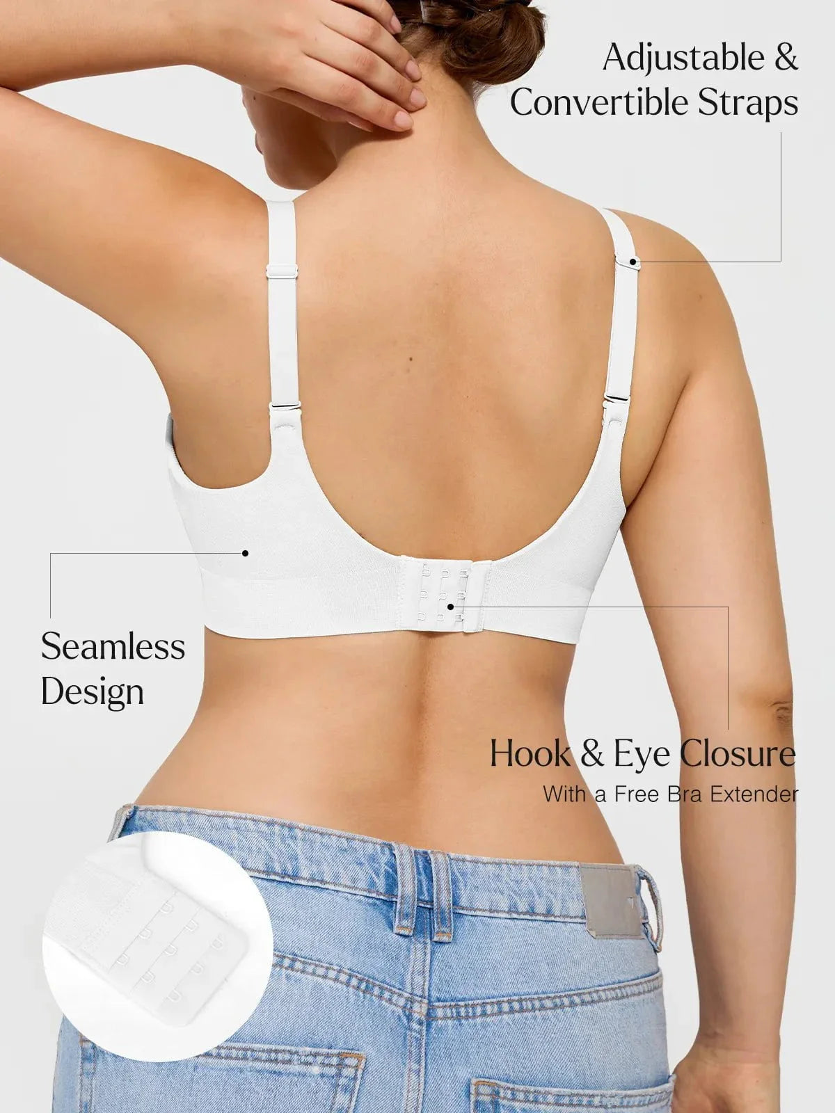ContourLift™ Seamless Wireless Shaping Push Up Bra