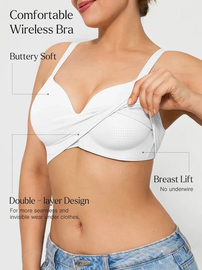ContourLift™ Seamless Wireless Shaping Push Up Bra