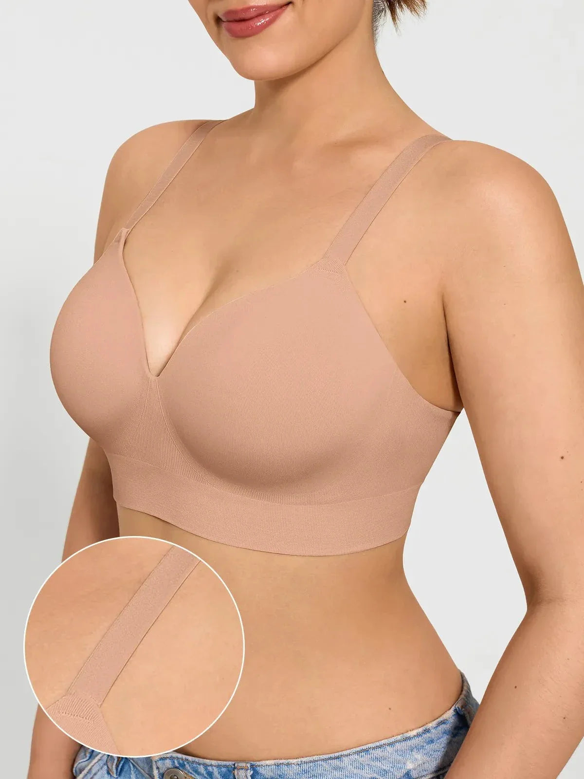 ContourLift™ Seamless Wireless Shaping Push Up Bra