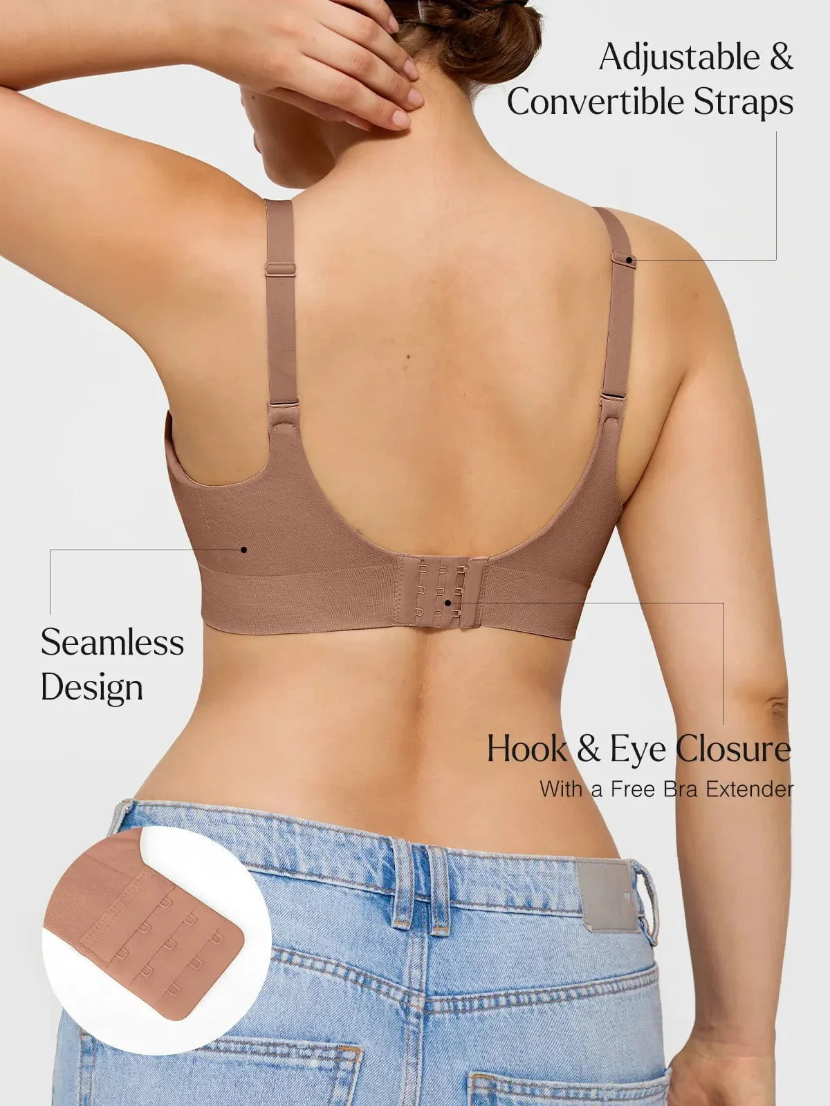 ContourLift™ Seamless Wireless Shaping Push Up Bra