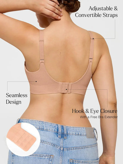 ContourLift™ Seamless Wireless Shaping Push Up Bra