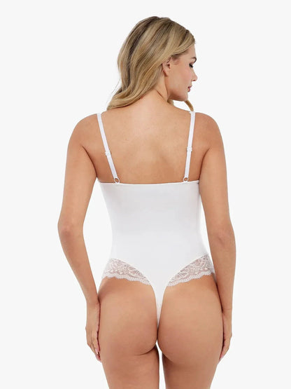 Day To Night Set Tummy Control Bodysuit Built-in Shapewear Pants