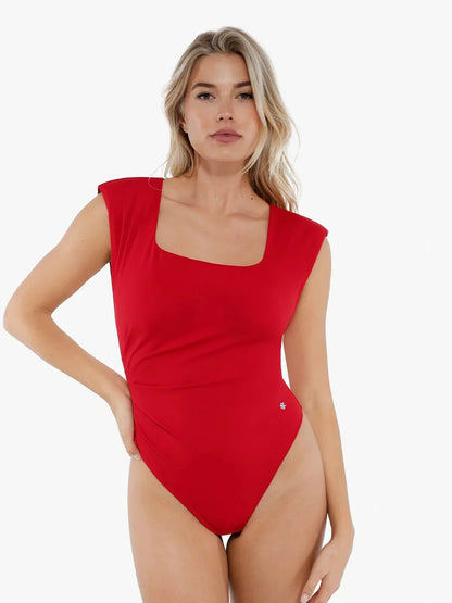 Day To Night Set Tummy Control Bodysuit Built-in Shapewear Pants