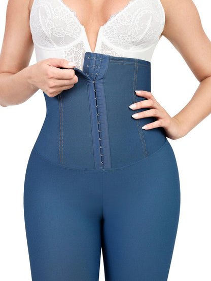 Shapewear High-Waist Tummy Control Denim Leggings For Insiders