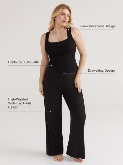 Modal Tank Top & Drawstring Pant Pajama Set