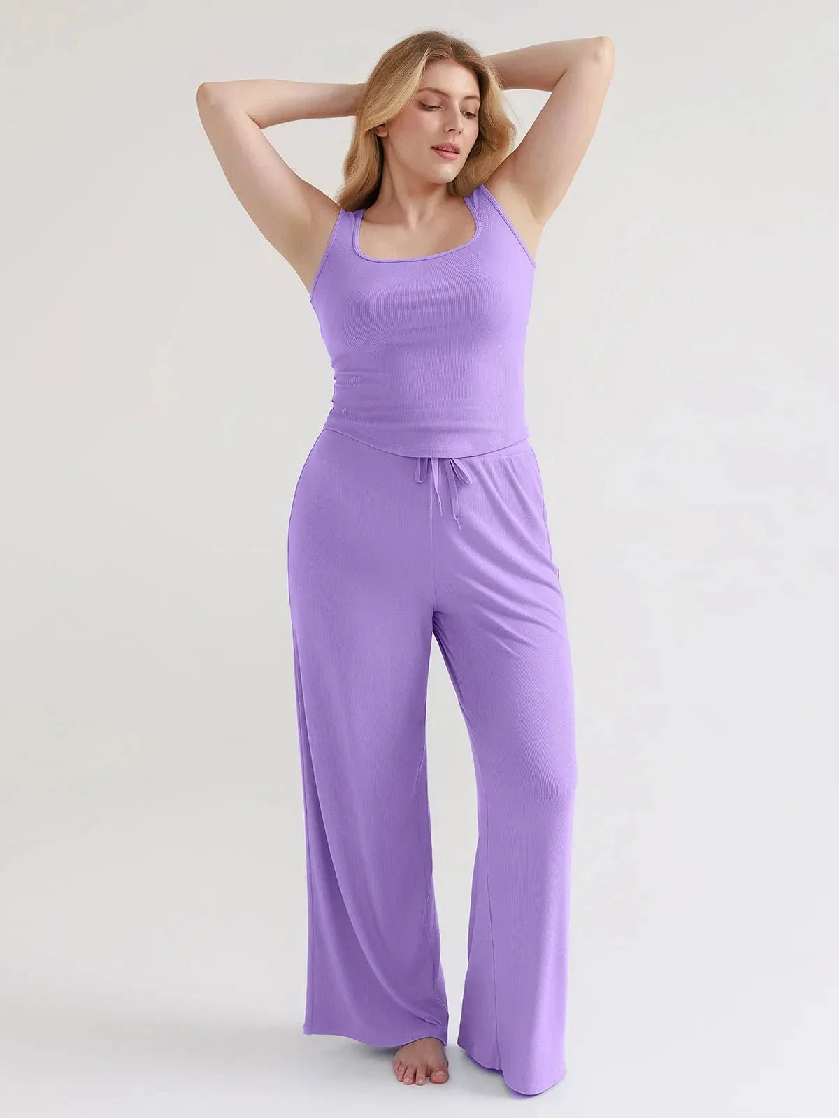 Modal Tank Top & Drawstring Pant Pajama Set