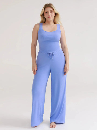 Modal Tank Top & Drawstring Pant Pajama Set