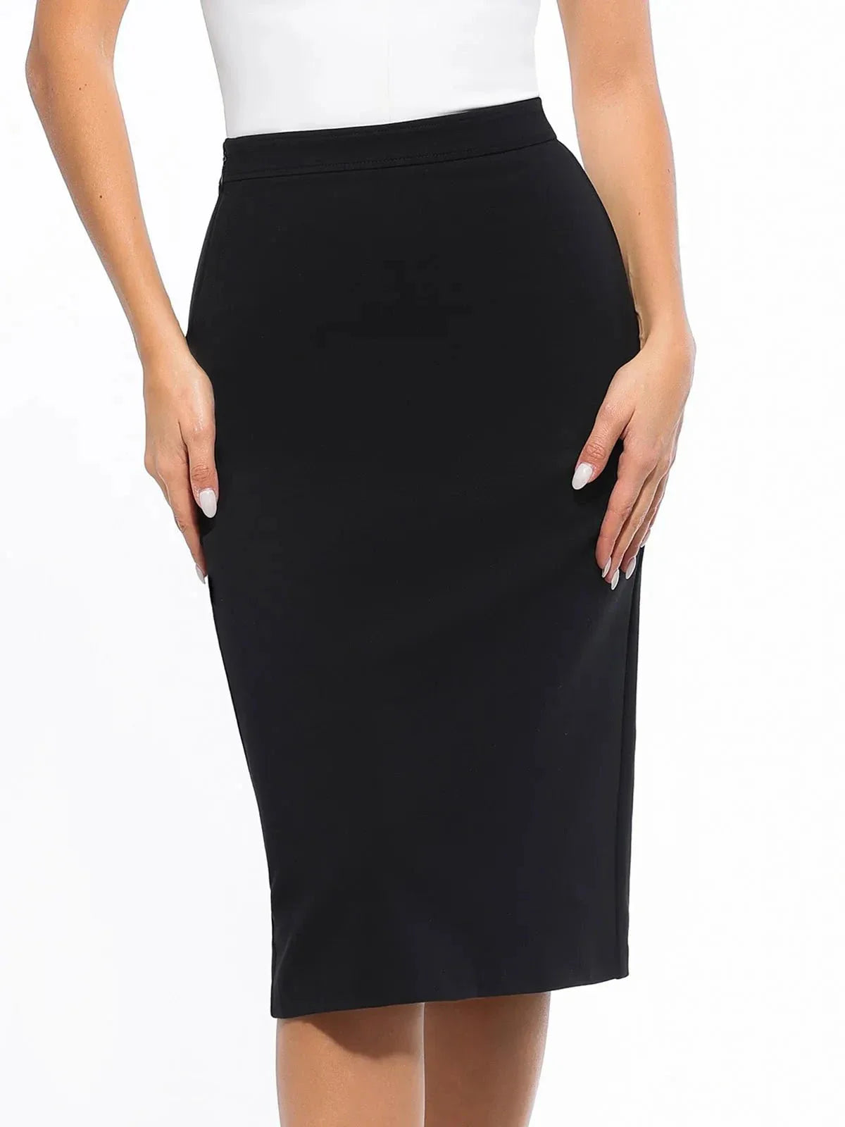 SculptEase Ponte Pencil Skirt