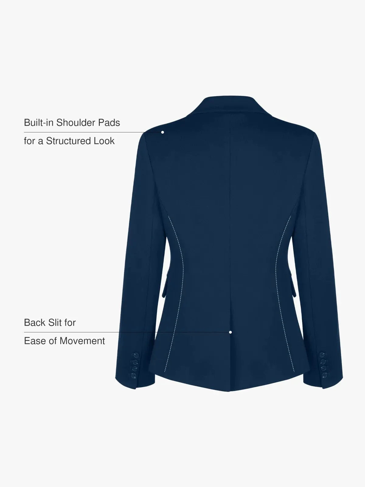Shape-Sculpting Fitted Blazer