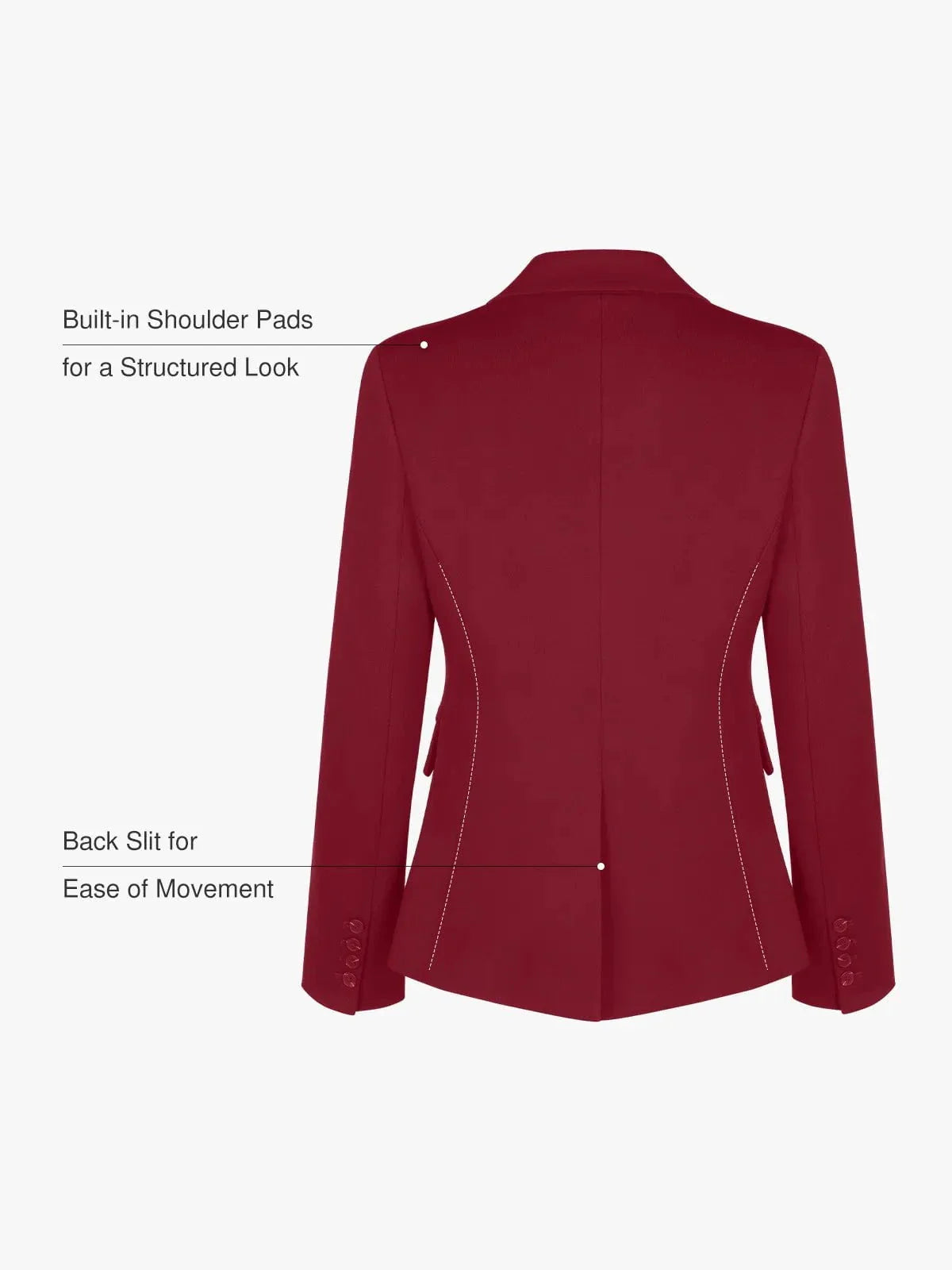 Shape-Sculpting Fitted Blazer
