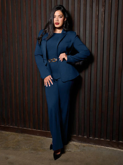 Shape-Sculpting Fitted Blazer