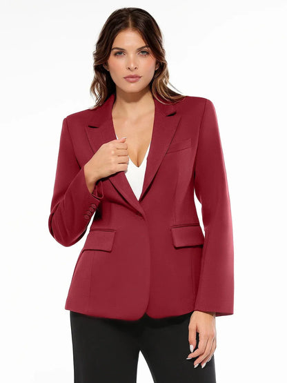 Shape-Sculpting Fitted Blazer