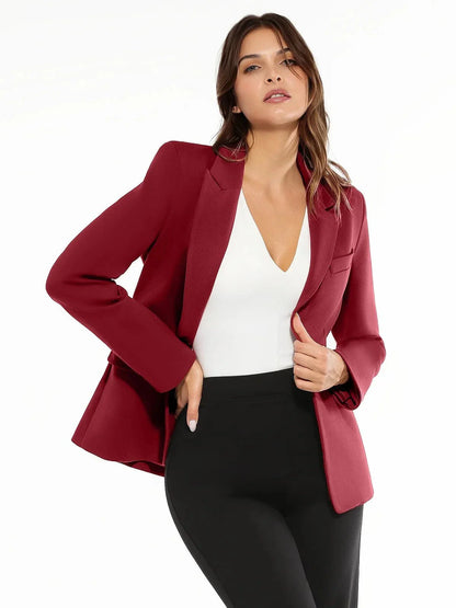 Shape-Sculpting Fitted Blazer