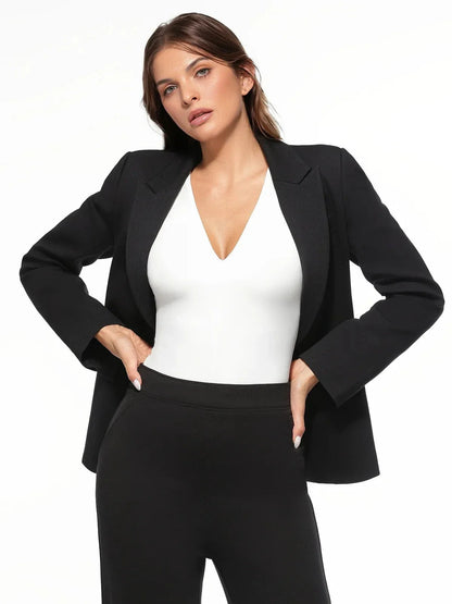 Shape-Sculpting Fitted Blazer