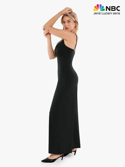 Shapewear Bias Twist Smooth Sculpting Jumpsuit