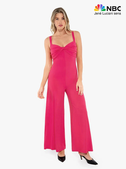 Shapewear Bias Twist Smooth Sculpting Jumpsuit