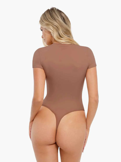 Shapewear Cloudsense Short Sleeve Crew-Neck Bodysuit