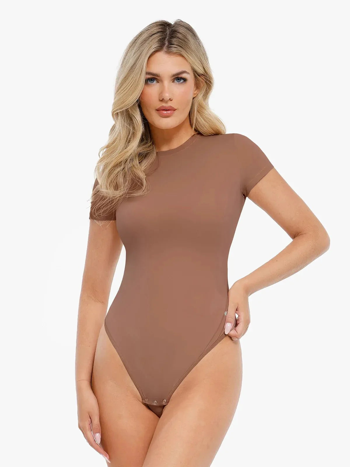 Shapewear Cloudsense Short Sleeve Crew-Neck Bodysuit