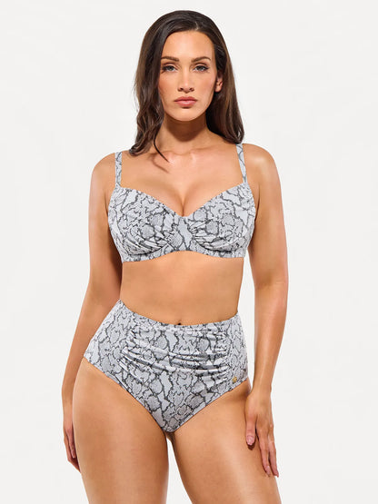 Shapewear Ruched Tummy Control Bikini Set