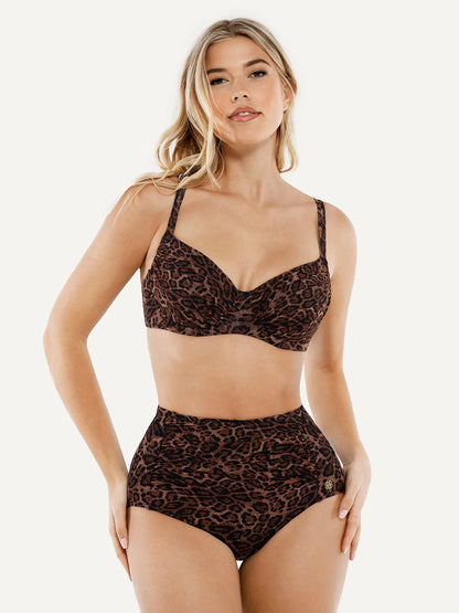 Shapewear Ruched Tummy Control Bikini Set