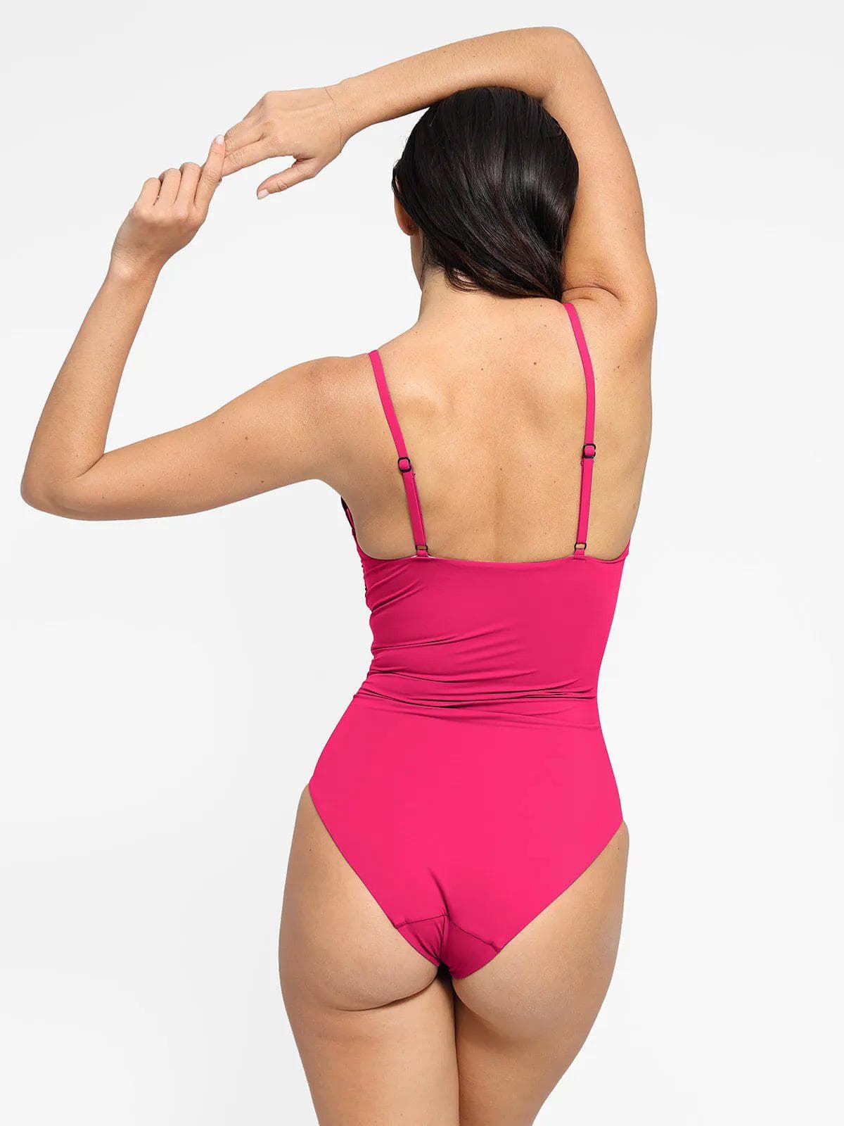 Shapewear Solid Sculpting One-Piece Swimsuit