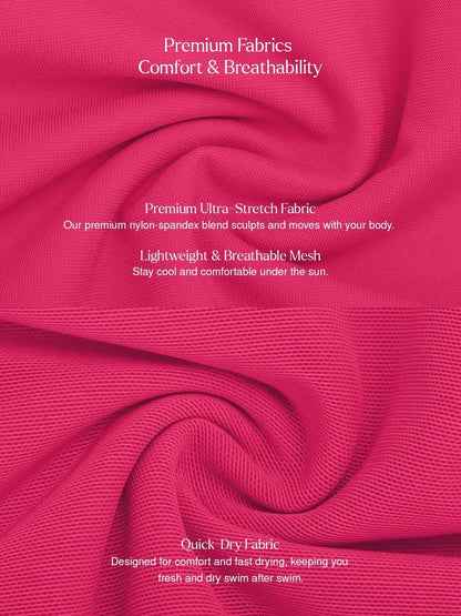 Shapewear Twist Front Ruched Sculpting Swimsuit