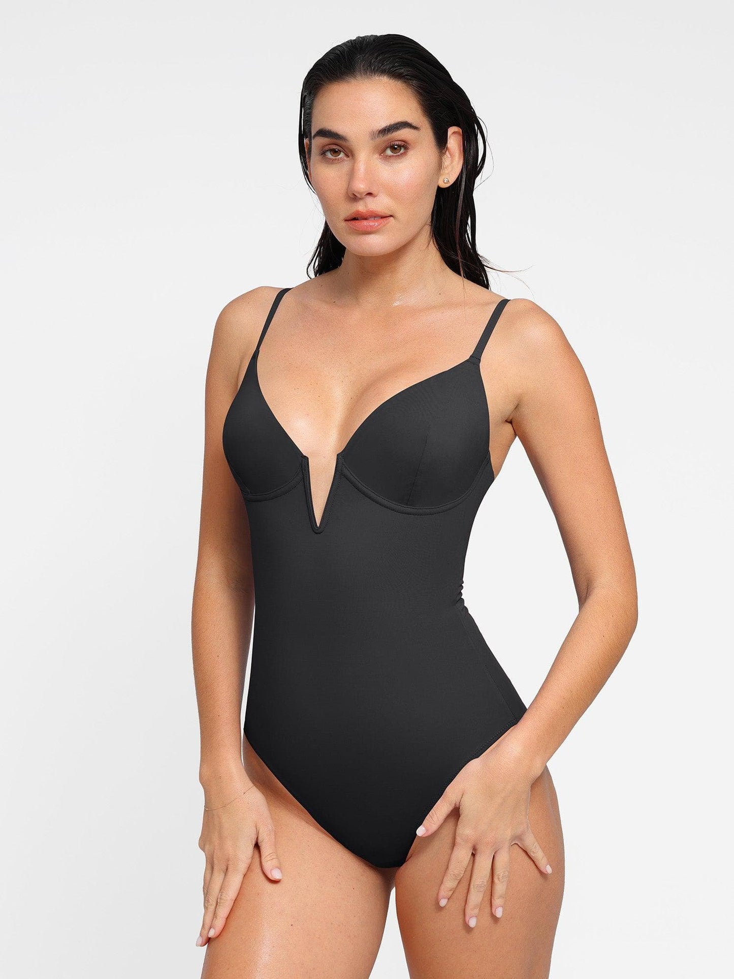 Shapewear Slimming One-Piece Swimsuit Mesh Coverup Set